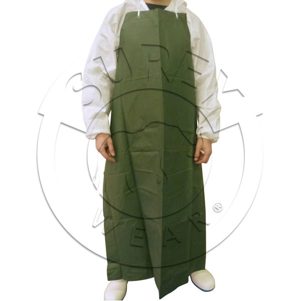 Grembiule PVC verde