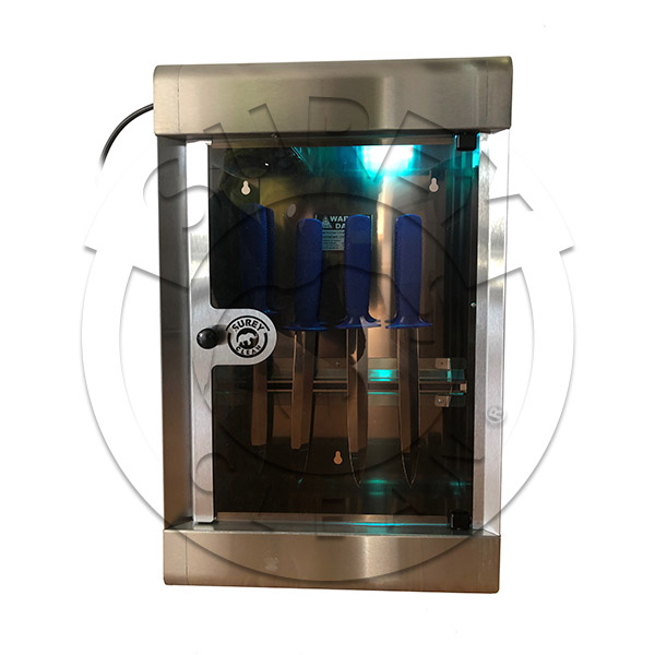 ARMADIO STERILIZZATORE 12 COLTELLI U.V.