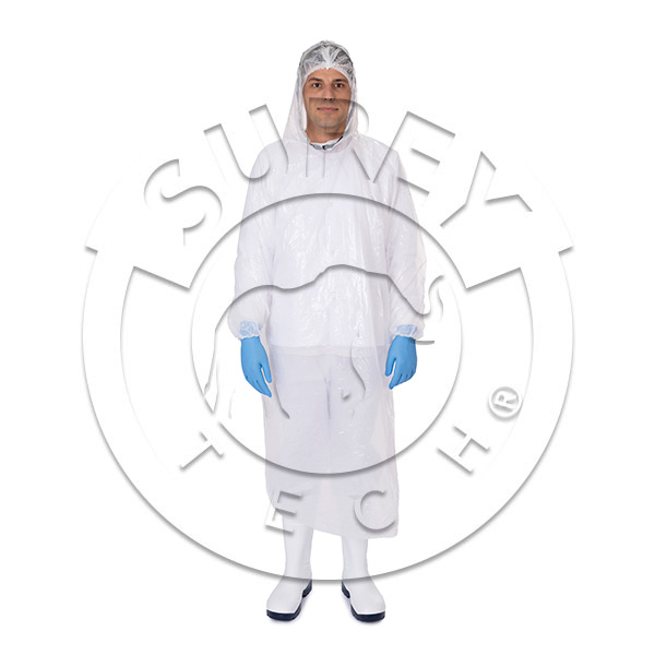PONCHO LDPE CON MANICHE